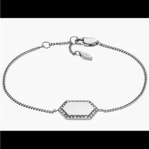 Fossil Elliott Stainless Steel Bracelet, *NEW*